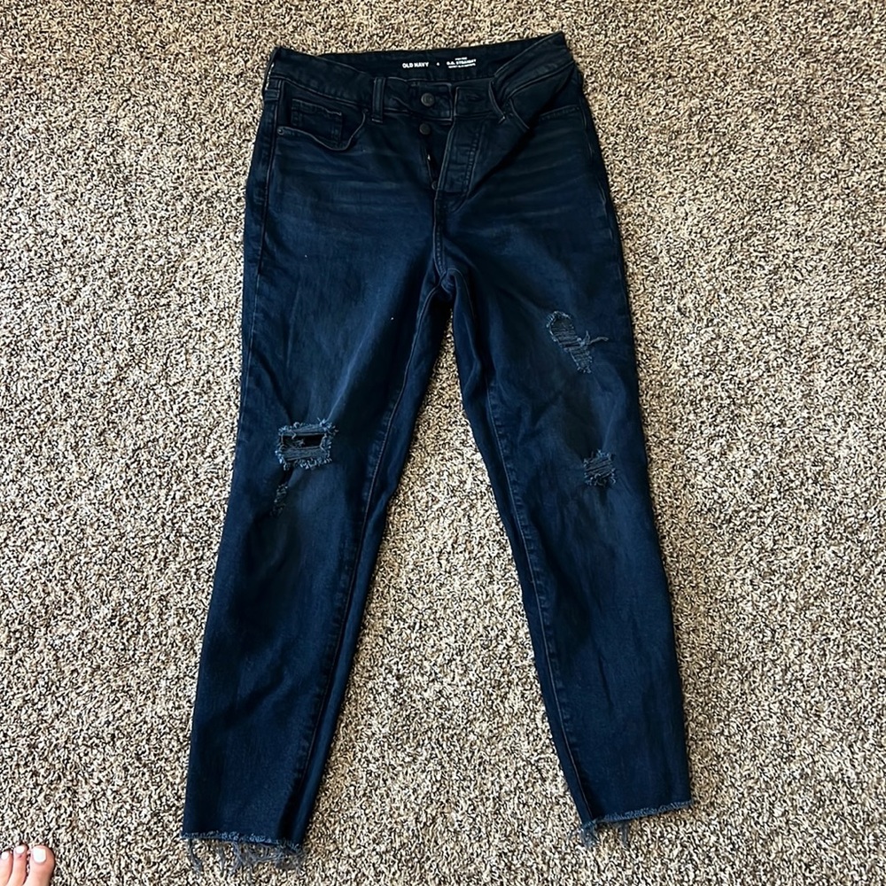 OG Straight High Rise Secret slim pockets